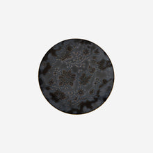 Load image into Gallery viewer, Jaune de Chrome - Moonshadow Black Bread &amp; Butter Plate

