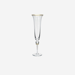Juwel Gold Champagne Flute Theresienthal Bonadea
