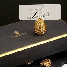 Load image into Gallery viewer, L&#39;Objet Pinecone Set of 6 Place Card Holder
