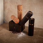 Ionic Salt & Pepper Set - Smoked Oak