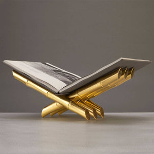 L'Objet - Bambou gold bookrest - BONADEA