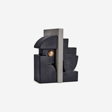 Load image into Gallery viewer, L&#39;Objet - Cubisme Bookend One - Black - BONADEA
