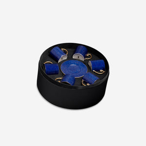 Lapis Espresso Cup and Saucer - Set of 6