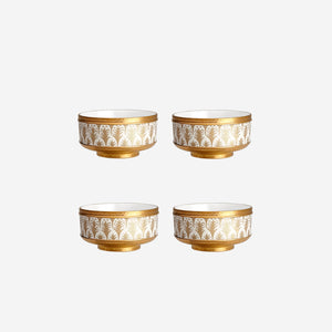 Fortuny Piumette Set of 4 Cereal Bowls