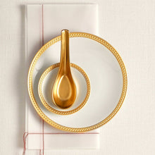 Load image into Gallery viewer, L&#39;Objet Soie Tressée Gold Bread &amp; Butter Plate - BONADEA
