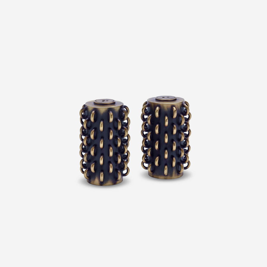 L'Objet Tulum Rings Salt & Pepper Set