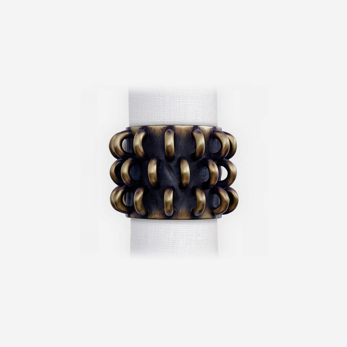L'Objet Napkin Rings - Tulum Rings Set of 4 Napkin Jewels