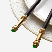 Load image into Gallery viewer, L&#39;Objet Han Gold Chopsticks Set of 2 Pairs -BONADEA
