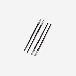 L'Objet Han Platinum Chopsticks Set of 2 Pairs -BONADEA