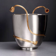 Load image into Gallery viewer, L&#39;Objet - Deco Leaves Large Champagne Bucket
