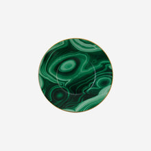 Load image into Gallery viewer, Malachite teacup and saucer - Set of 2
