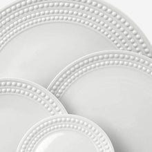 L'Objet Perlée White Dessert Plate -BONADEA