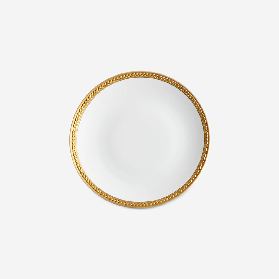 L'Objet Soie Tressée Gold Bread Plate