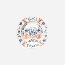 Load image into Gallery viewer, Bonadea Laboratorio Paravicini Set of Six Italian Views Dinner Plates
