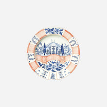 Load image into Gallery viewer, Bonadea Laboratorio Paravicini Set of Six Italian Views Dinner Plates
