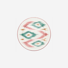 Load image into Gallery viewer, Laboratorio Paravicini - Hand-painted Ikat Dessert Plate
