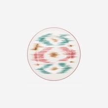 Load image into Gallery viewer, Laboratorio Paravicini - Hand-painted Ikat Dinner Plate
