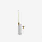 Lara Bohinc for LAPICIDA Stargazer Carrara Candle Holder -BONADEA