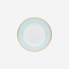 Load image into Gallery viewer, sous le soleil opal side plate with gold rim bonadea
