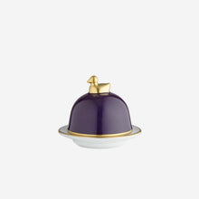 Load image into Gallery viewer, sous le soleil aubergine butter dish bonadea
