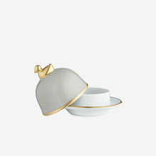 Load image into Gallery viewer, sous le soleil grey butter dish bonadea
