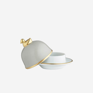 sous le soleil grey butter dish bonadea