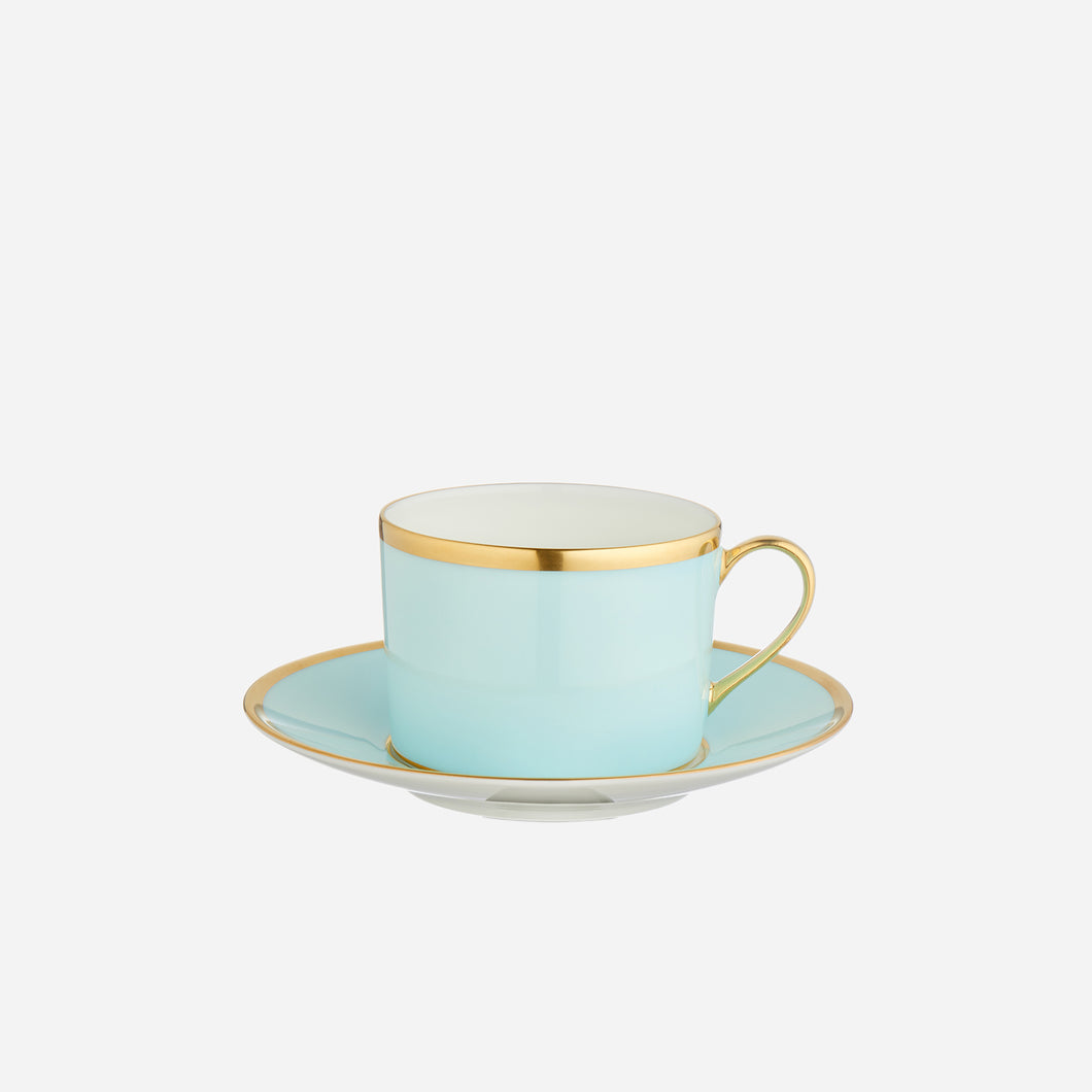 Sous Le Soleil Opal Tea Cup & Saucer