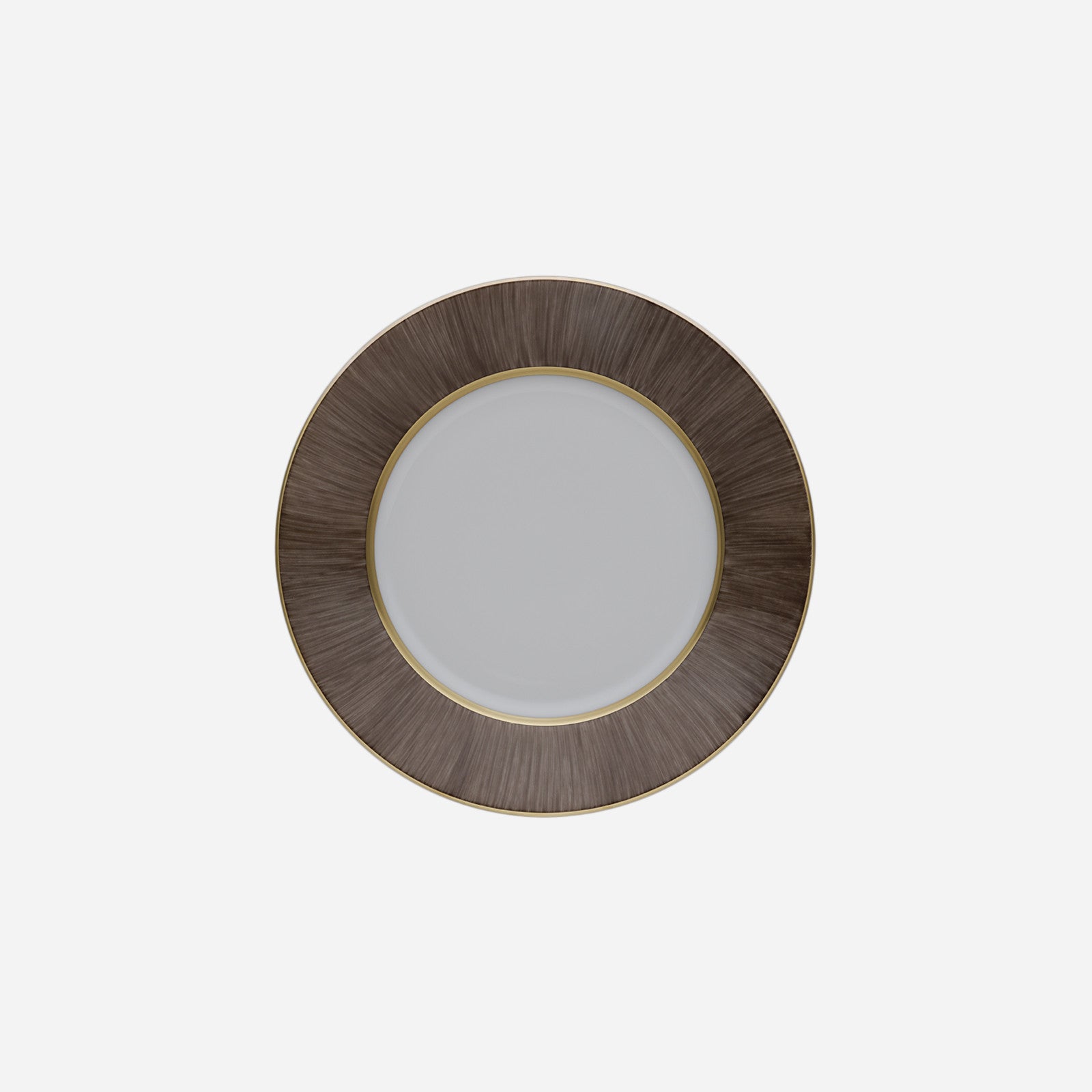 Legle Limoges Carbone Bronze Dinner Plate - BONADEA