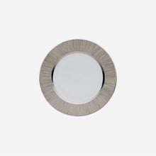 Legle Limoges Carbone Grey & Platinum Dessert Plate - BONADEA