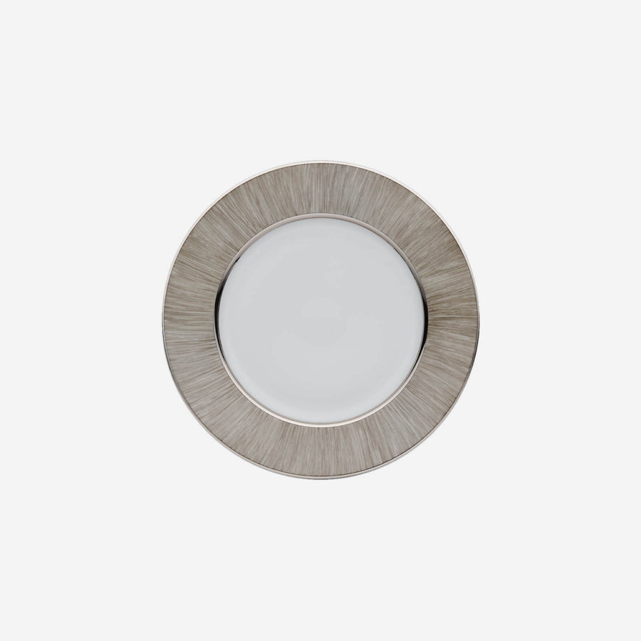 Legle Carbone Grey & Platinum Dinner Plate