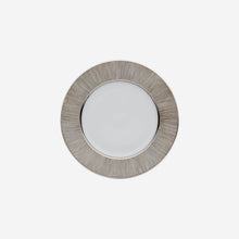 Load image into Gallery viewer, Legle Limoges Carbone Grey &amp; Platinum Dinner Plate - BONADEA
