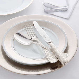 Legle Limoges | Monte Carlo Platinum Dinner Plate