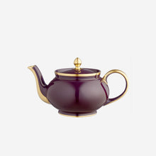 Load image into Gallery viewer, Legle Limoges Sous Le Soleil Aubergine Teapot
