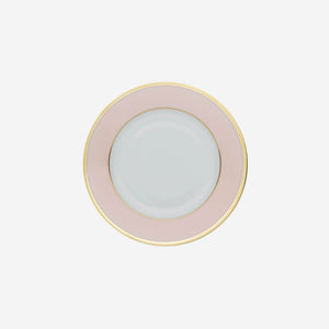 Legle Limoges Sous Le Soleil Rose Pink Dessert Plate - BONADEA