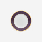 Legle Limoges Sous Le Soleil Aubergine Dinner Plate