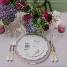Load image into Gallery viewer, Bonadea Augarten Lilac Flowers Dessert Plates

