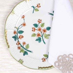 livia floral porcelain plate herend bonadea
