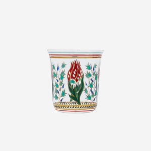 Handpainted Persian Flower No. 1 Tumbler Lobmeyr Bonadea