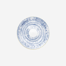 Load image into Gallery viewer, Marie Daâge Hand-painted Agate Blue Dessert Plate - BONADEA
