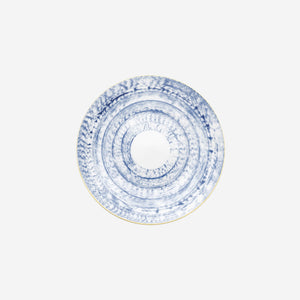 Marie Daâge Hand-painted Agate Blue Dessert Plate - BONADEA