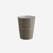Load image into Gallery viewer, Marie Daâge Trame Cyprés Green &amp; Gold Goblet - BONADEA
