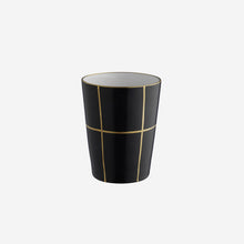 Load image into Gallery viewer, Marie Daâge Trame Black &amp; Gold Goblet - BONADEA
