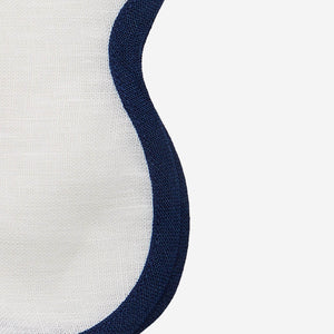 Matouk Set-of-Four Scallop Napkins - Sapphire Blue