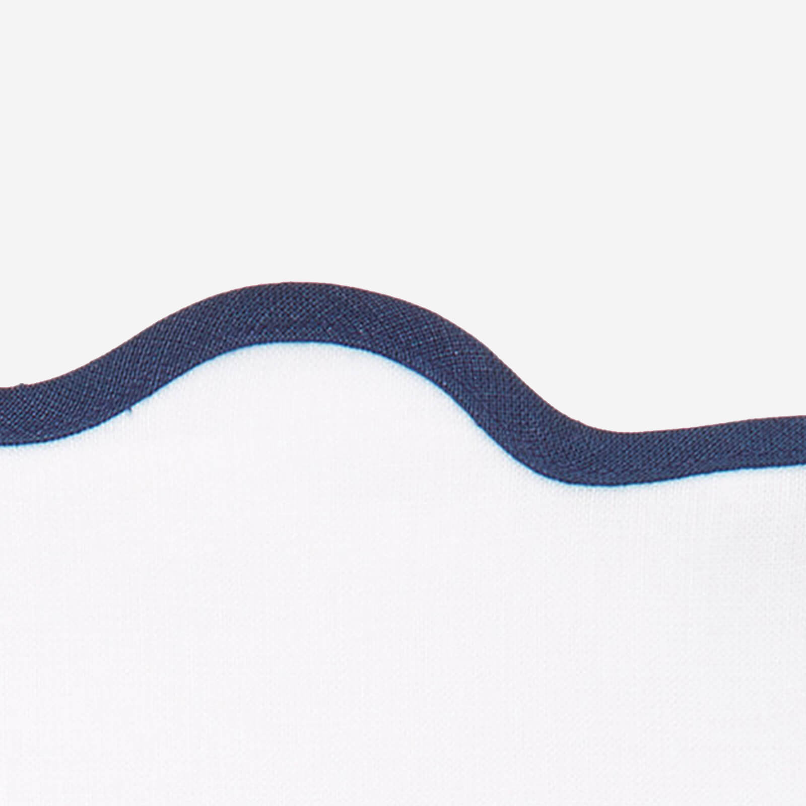 Matouk Set-of-Four Scallop Placemats - Sapphire Blue