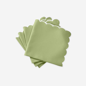 Matouk Set-of-Four Savannah Gardens Napkins - Spring Green