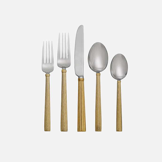 Michael Aram - Wheat Gold - 5-piece-flatware-set - Bonadea