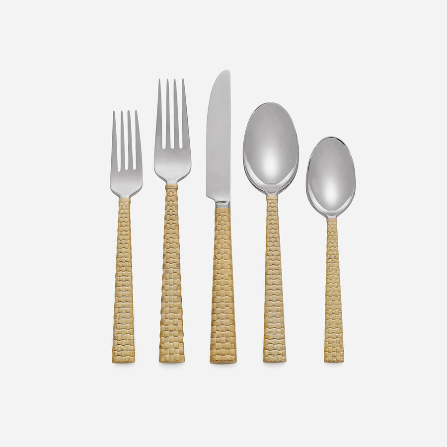 Michael Aram Palm Gold 5-Piece Cutlery Set