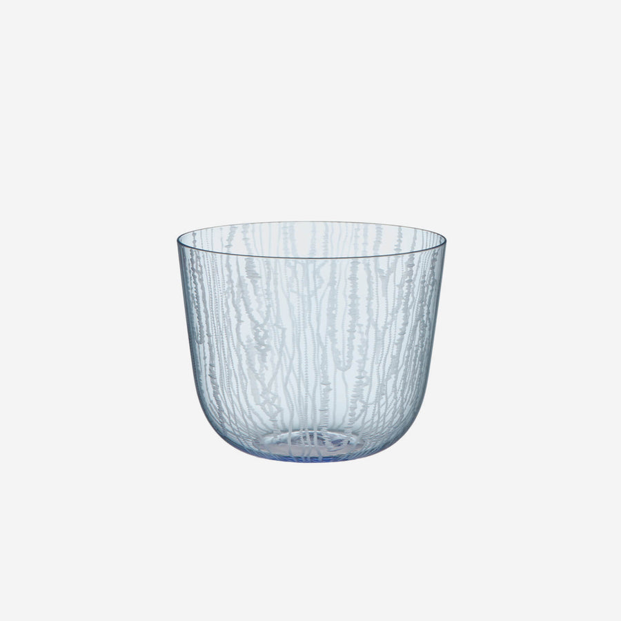 Lobmeyr Moiré Tumbler  Light Blue