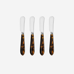 CAPDECO Omega 4-Piece Cutlery Set in Tortoiseshell