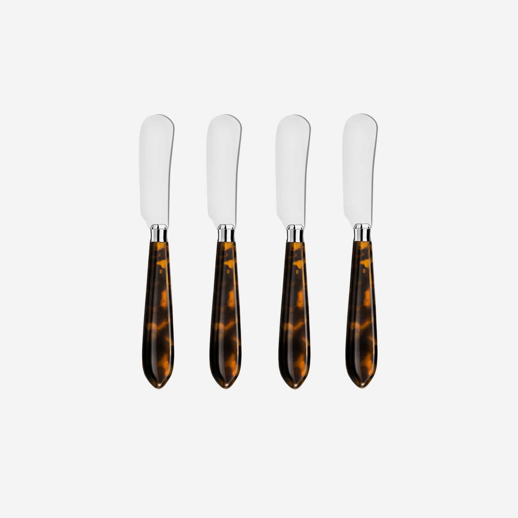 CAPDECO Omega 4-Piece Cutlery Set in Tortoiseshell